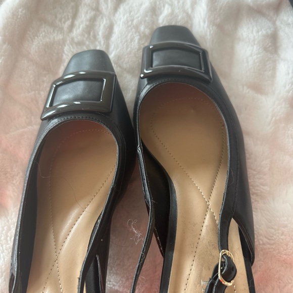 Women's Sling Back Shoe Black. NWT - Picture 5 of 6
